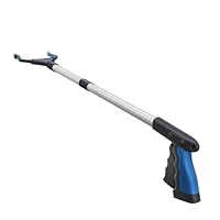 FiPlus PowerGrip T9, Greifwerkzeug, breite Backe, faltbar, Stahlkabel, mit 96 Griffpunkten für festen Halt, 81,3 cm mit Magnet,