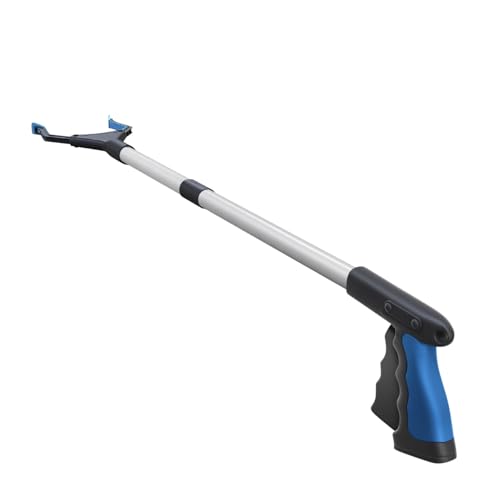 FiPlus PowerGrip T9, Greifwerkzeug, breite Backe, faltbar, Stahlkabel, mit 96 Griffpunkten für festen Halt, 81,3 cm mit Magnet,