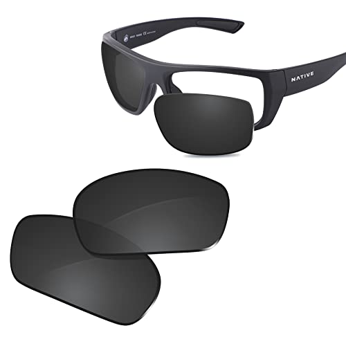 Image of 100% Precise-Fit Replacement Sunglass Lenses for Native Distiller XD9007-62mm