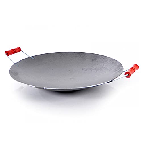 Hakan Discada Disc Cooker Cowboy Wok Cooking Disco Disk It Grill for Camping Picnic Outdoor Activities (Small 11.8 in)