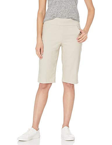 Tribal Women's Flatten It Pull-On Bermuda, Sahara, 6