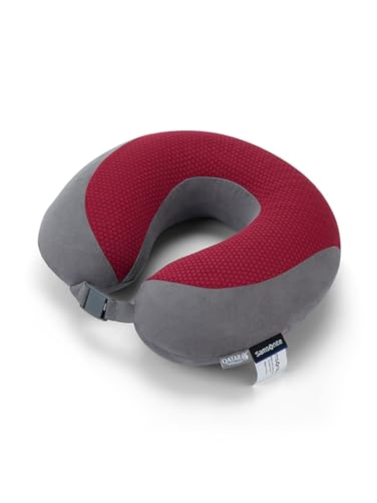 Samsonite Cooling Gel Memory Foam Pillow, Grey - Fushia