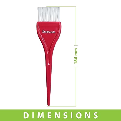 Image of Midazzle Hair Coloring Brush Small, Dye /Mehandi Hair Colouring Brush, Reuseable Brush Tool for Men & Women