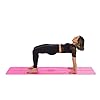 Liforme-Gratitude-Yoga-Mat-Patented-Alignment-System-Warrior-like-Grip-Non-slip-Eco-friendly-and-Biodegradable-sweat-resistant-long-wide-and-thick-for-comfort-Special-EditionPink Liforme Gratitude Yoga Mat - Free Yoga Bag included - Patented Alignment System, Warrior-like Grip, Non-slip, Eco…