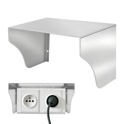 Sonnette de porte protection contre la pluie inoxydable et boîtier étanche 245mm