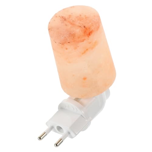 NUOBESTY 1 Pieza Lámpara de sal lámpara incandescente de baño enchufe la luz nocturna luz ambiental colgante lámpara de mesa de pared