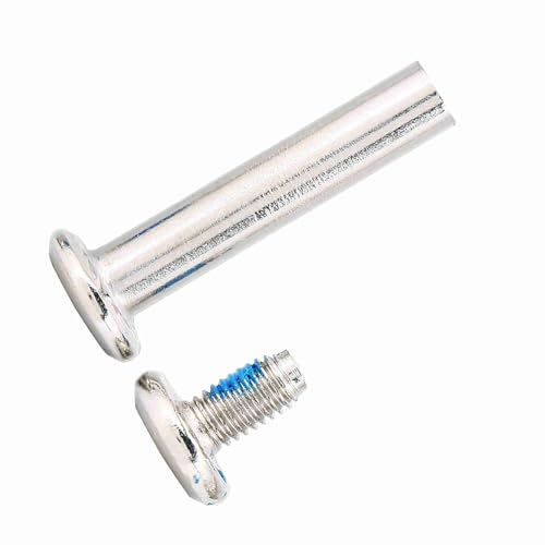 Inline Skate Replacement Wheel Axles Hardware Sturdy Screws Fittings for Skating 10pcs for Inline Skates - Easy to Install for Skating Shoes with Male and Female Nail Skates