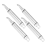 Photo Gallery artsewply 4 pezzi strumento per rimozione e sgusciatura gamberetti in acciaio inossidabile denocciolatore longan e lychee portatile e leggero per cucina e viaggio Photo Gallery artsewply 4 pezzi strumento per rimozione e sgusciatura gamberetti in acciaio inossidabile denocciolatore longan e lychee portatile e leggero per cucina e viaggio