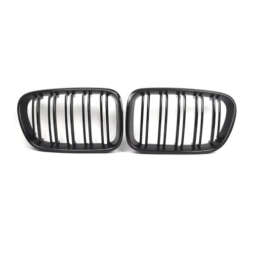 Calandre avant pour BMW X3 F25 2011-2014 double latte calandre de pare-chocs central