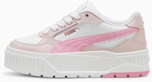 PUMA Kids Girls Karmen Ii Idol Platform Sneakers Shoes Casual - Pink, White