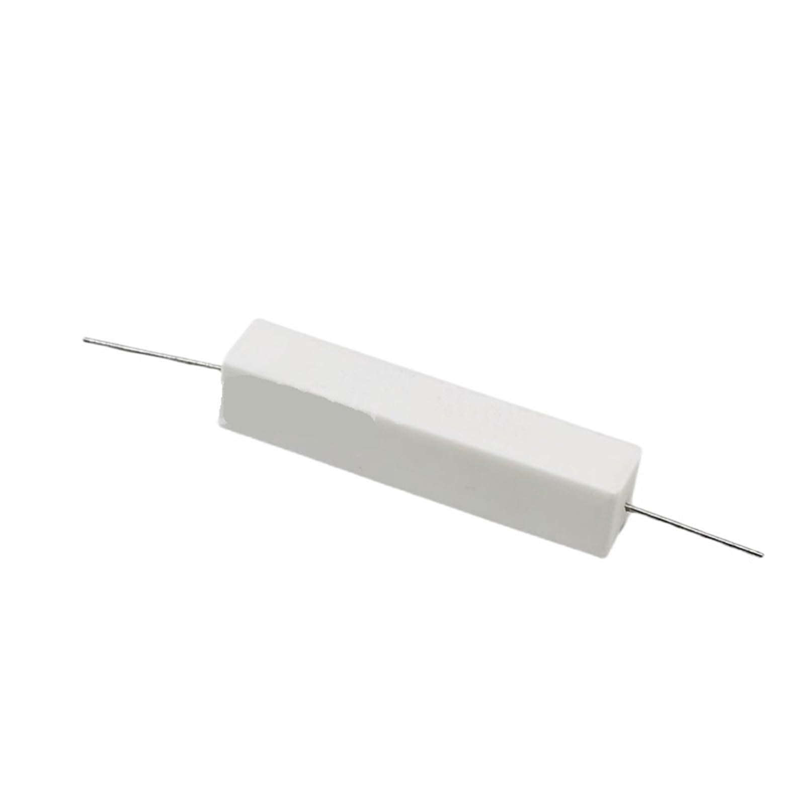 Wytrzymałość cementu ceramicznego, 20 W, 0,1-100 K, 0,33, 1, 0,5, 2, 2, 2, 3, 3,3, 4, 5, 8, 10, 30, 30, 33, 50, 100, 200, 300, 470, 680, 820, 1K, 50 K. (0.68) Ohm poziomy)