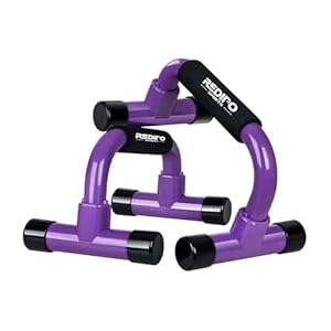 Push Up Bars – Purple Push Up Handles Strength Training, Home Workout Equipment with Non-Slip Stand, Push-up Bracket Board, Portable for Home Fitness Training, Strength Workouts, Muscle Ups