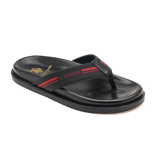 Image of U.S. Polo Assn. Men's Leather Slipper