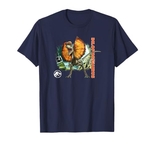 T-shirt Dilophosaurus Jurassic World vêtement dinosaure pour homme et femme
