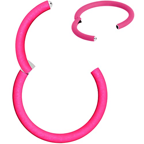 Body Candy Segment Hoop Rings 18 Gauge 316l Surgical Steel Lip Ring Cartilage2