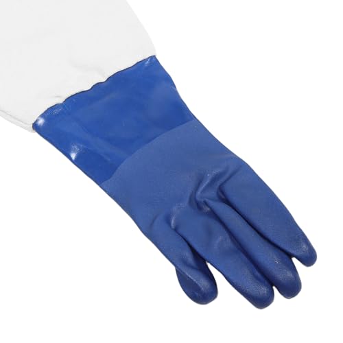 Moufles de sablage droitier en caoutchouc robuste pour cabine - 4