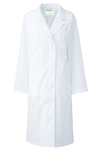 カゼン(KAZEN) 120-30 S〜3L 女性用 診察衣 S型 長袖 白衣 (3L)