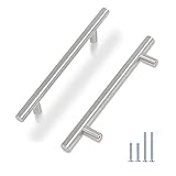 5 Pack-Probrico Stainless Steel Kitchen Cabinet Drawer Closet Handles Bedroom Dresser Pulls 5
