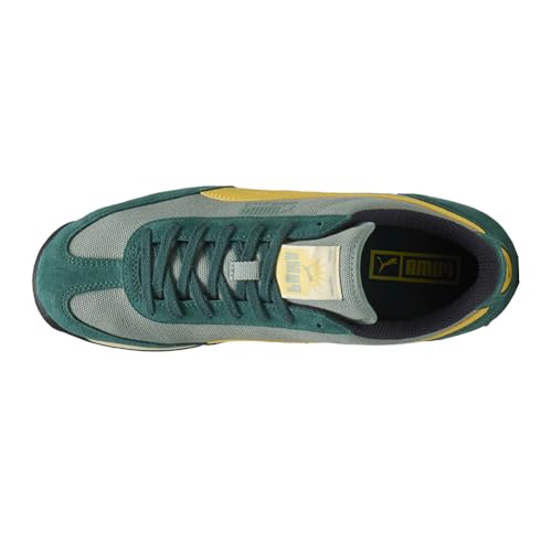 PUMA Mens Easy Rider Weathered Sneakers Shoes Casual - Green, Grey, Yellow - Size 9.5 M4