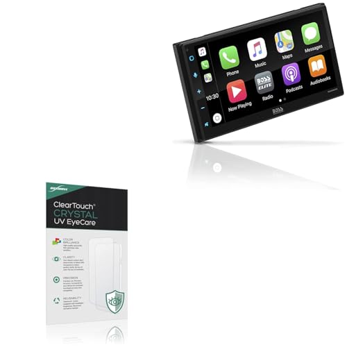 BoxWave Screen Protector Compatible With BOSS Audio BE950WCPA - ClearTouch Crystal Anti-UV EyeCare (2-Pack), Filters out Harmful Blue Light Reduce Fatigue