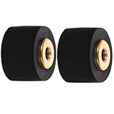 IMIKEYA 2 Stück Gummi Andruckrollen 10mm für Videorekorder Reparatur Ersatzteile Langlebig Verschleißfest Zubehör