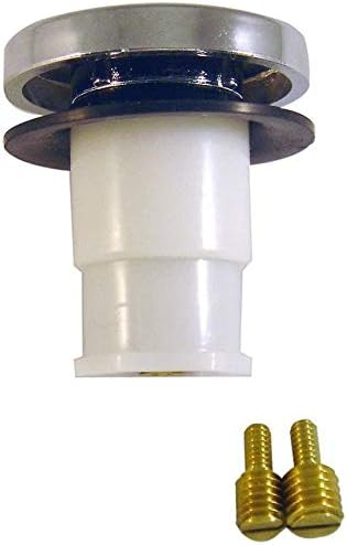 Miniatura 2 de Danco Tapón universal para bañera con botón táctil, cromado, 2 x 2-14 pulgadas, 1 paquete (80811) (2)