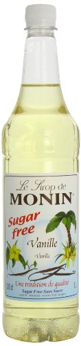 Monin Premium Vanilla Sugar Free Syrup 1 L
