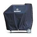 Masterbuilt® Gravity Series and AutoIgnite Series 545 Digital Charcoal Grill and Smoker Cover in Black, Compatible with Gravity Series 560, 600, 800, and 900, Model MB20080220