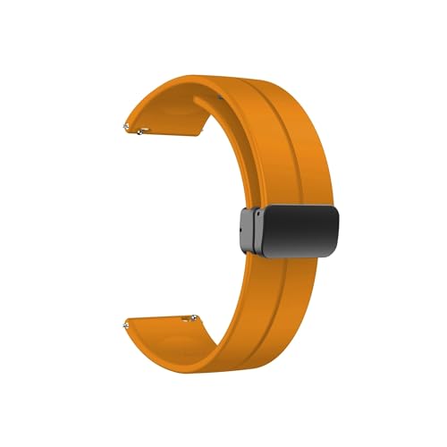 �V���J�Q���܂肽���݃o�b�N���o���h�ɓK������Garmin Forerunner 255 55 245 645/Vivoactive 4/Venu 2 Plus(Yellow,22mm)