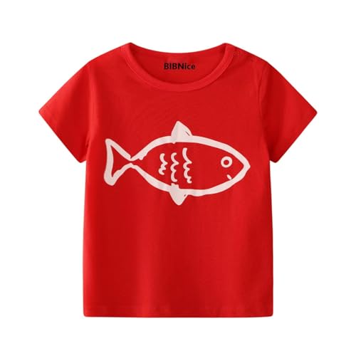 Image of Toddler Boy Clothes Kids Summer Cotton Outfits Shirt Short Sets Size 2-7