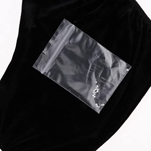 image for Tachiuwa 2 Pcs/Figure Skate Boots Shoes Cover with, Black-S, as descri