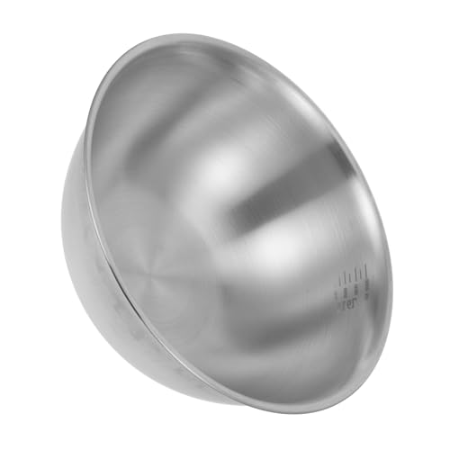 Alipis Ciotola Di Miscelazione Acciaio Inossidabile Contenitore Versatile Per Insalata Pasta e Frutta Alta Stabilità e Resistenza Strumento Per Cucina e Preparazione Cibi