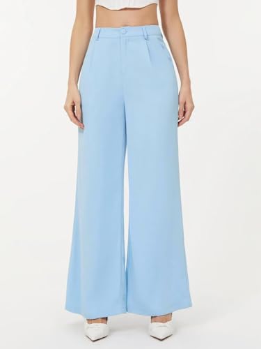 Image of KOTTY Women Straight Fit Casual Pants