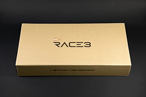 Image of Vortex New RGB Race 3 Mechanical Keyboard (Cherry MX Silent Red) | 75% Size | Reprogrammable Keys | Custom Macros | PBT Keycaps | Aluminium Case | Per-Key Custom RGB | Portable Gaming | MacOS Support