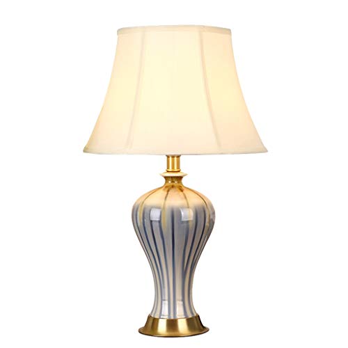 Lampe de bureau en céramique chinoise pour illuminer votre coin lecture au salon
