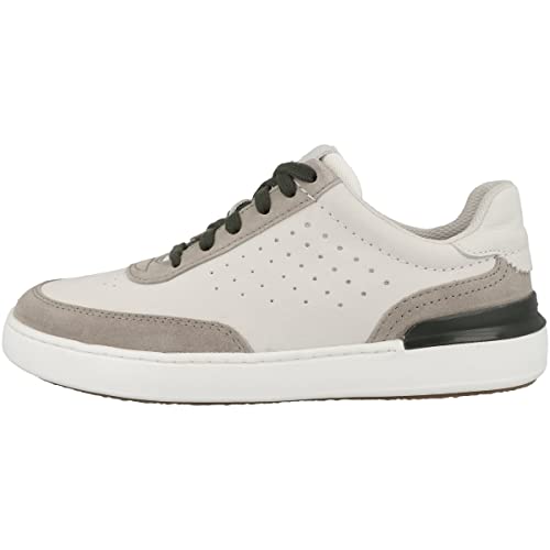 Image of Clarks Men's Off White Combi Casual Lace up (26165629)