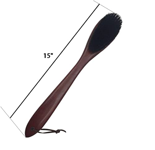 Image of Dolphy Wooden Coat Cleaning Brush Suitable for Removing Dust & Lint from Blazers, Suits, Cloths.