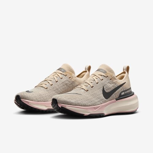 Image of Nike Invincible 3 Premium Women's Road Running Shoes (FQ5027-100, Sanddrift /Pink Oxford /Light Soft Pink /Anthracite) Size 9