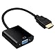 MMOBIEL HDMI zu VGA Kabel Adapter vergoldet Übertragung Male zu Female 1080p Full HDTV HDMI für Monitore