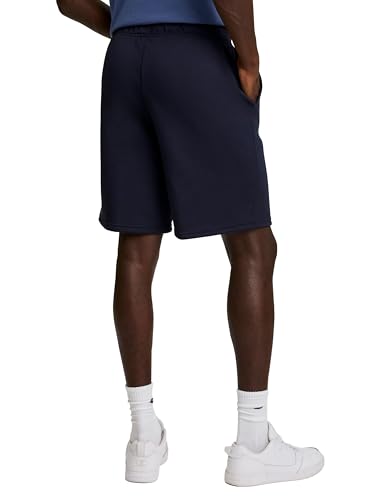 Short molleton homme S bleu marine Champion Powerblend confortable