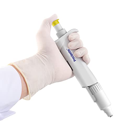 4E's Usa Adjustable Volume 1000-5000Μl Pipette - Iso 8655 Calibrated Pipette With Autoclavable Lower Portion, Universal Tip Cone Single Channel Pipettes, High Precision Pipettor, Model Ppt200108 #TOP4