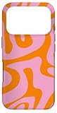 Hülle für iPhone 17 Pro Rosa und Orange Liquid Swirl Abstraktes ästhetisches Muster