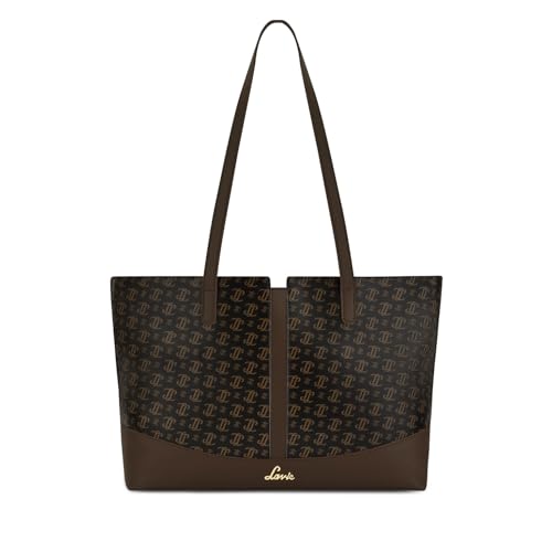 Image of Lavie Women's Mono LL Samara Tote Bag for Women | Tote Handbag for Work | Ladies purse | Stylish Shoulder Bag | Gift for Women