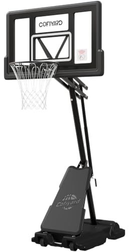 Image of Basketball Hoop 44 /48 /54 Inch with Sandbag Adjustment 5.25-10FT