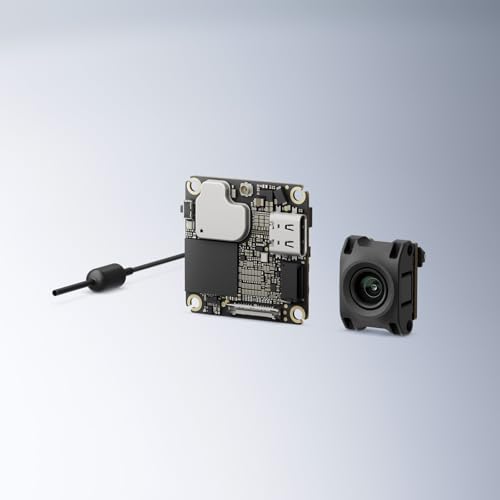 dji o4 air unit for fpv drone digital transmission system 20ms low latency 10km max range 4k60fps video recording 1080p100fps live view 82g lightweight body 12-inch cmos sensor