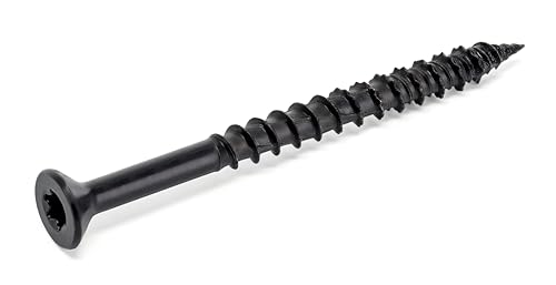 Tornillos Power Pro Flat Exterior Black #8 x 2 - 126 pcs miniatura 5