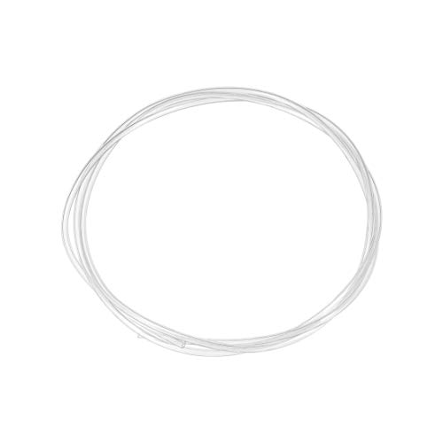 sourcing map PTFE Tube 4.9Ft - ID 2mm x OD 4mm Fit Filament 1.75 for 3D Printer Transparent