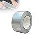 HPiano Aluminiumband Hitzebeständig Aluminiumklebebänder Aluband Selbstklebend Alu-Klebeband Aluminium Klebeband zum Abdichten oder Dämmen Thermoshield Hitzeschutzband, 60 mm x 50 m, silber