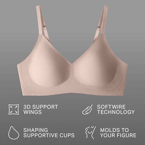 Image of EBY Women's Seamless Relief Bra with Adjustable Straps
