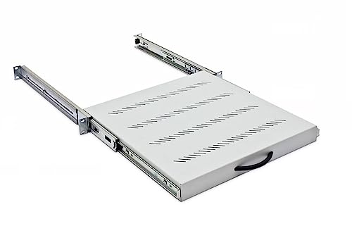 TRITON RAC-UP-X19-A1 19 Zoll Fachboden, ausziehbar, 1 HE, T 650 mm, lichtgrau
